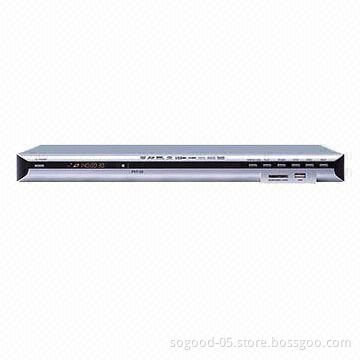 DivX/DVD Player with Progressive Scan, Karaoke Function and 110 to 240V AC Power Supply